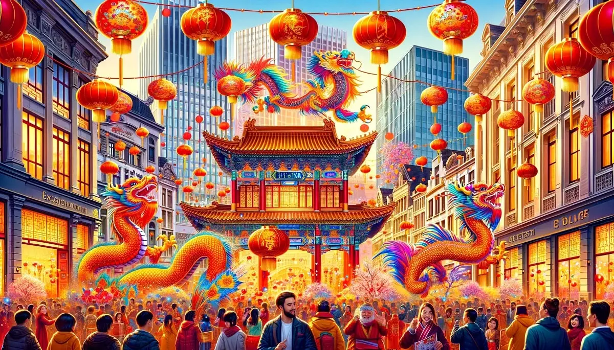 Nouvel an chinois 2024 à Bruxelles